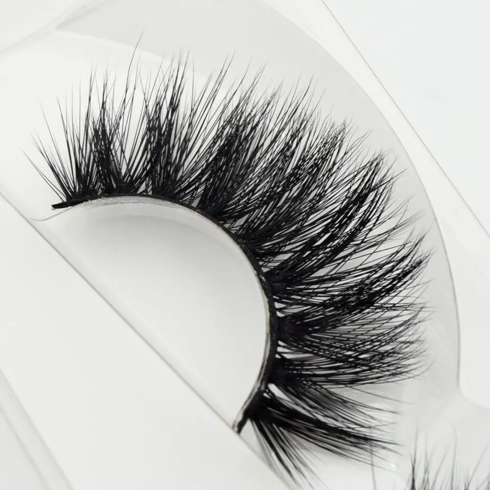 Visofree 25 пар/лот натуральные накладные Искусственные ресницы длинный макияж 3D