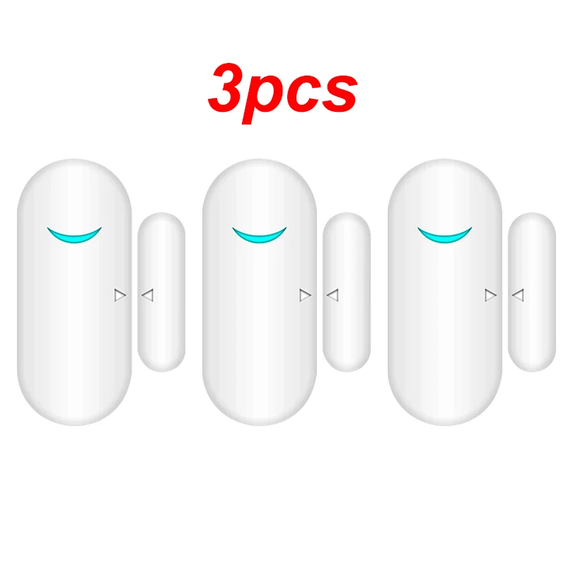 3 шт. магнитные датчики для двери 433 МГц 2262 | Безопасность и защита