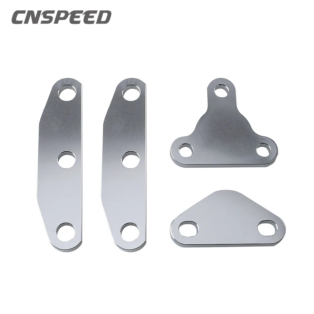 

1 Set For Egr Smog Delete Exhaust Intake Block Off Plate Kit Aluminum Alloy For Toyota 20r 22r 22re & 22ret Engine Accessories