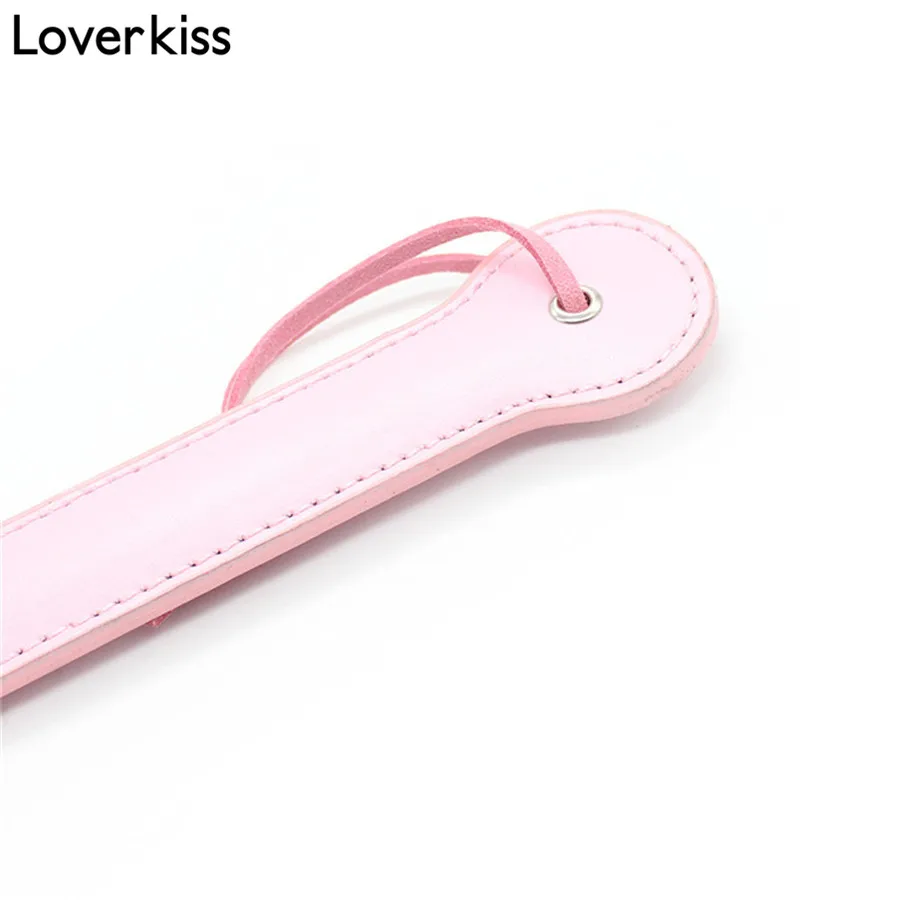 Кожаный бондаж для женщин и мужчин Loverkiss Fuax шлепание весло флирт Хлопушка