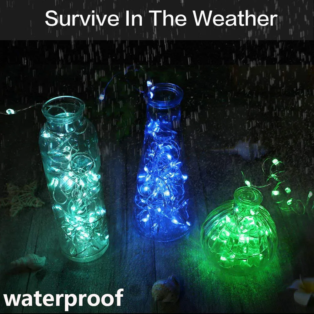 10 м Рождественский Декор занавеска 100LED струнный светильник фея электрическая