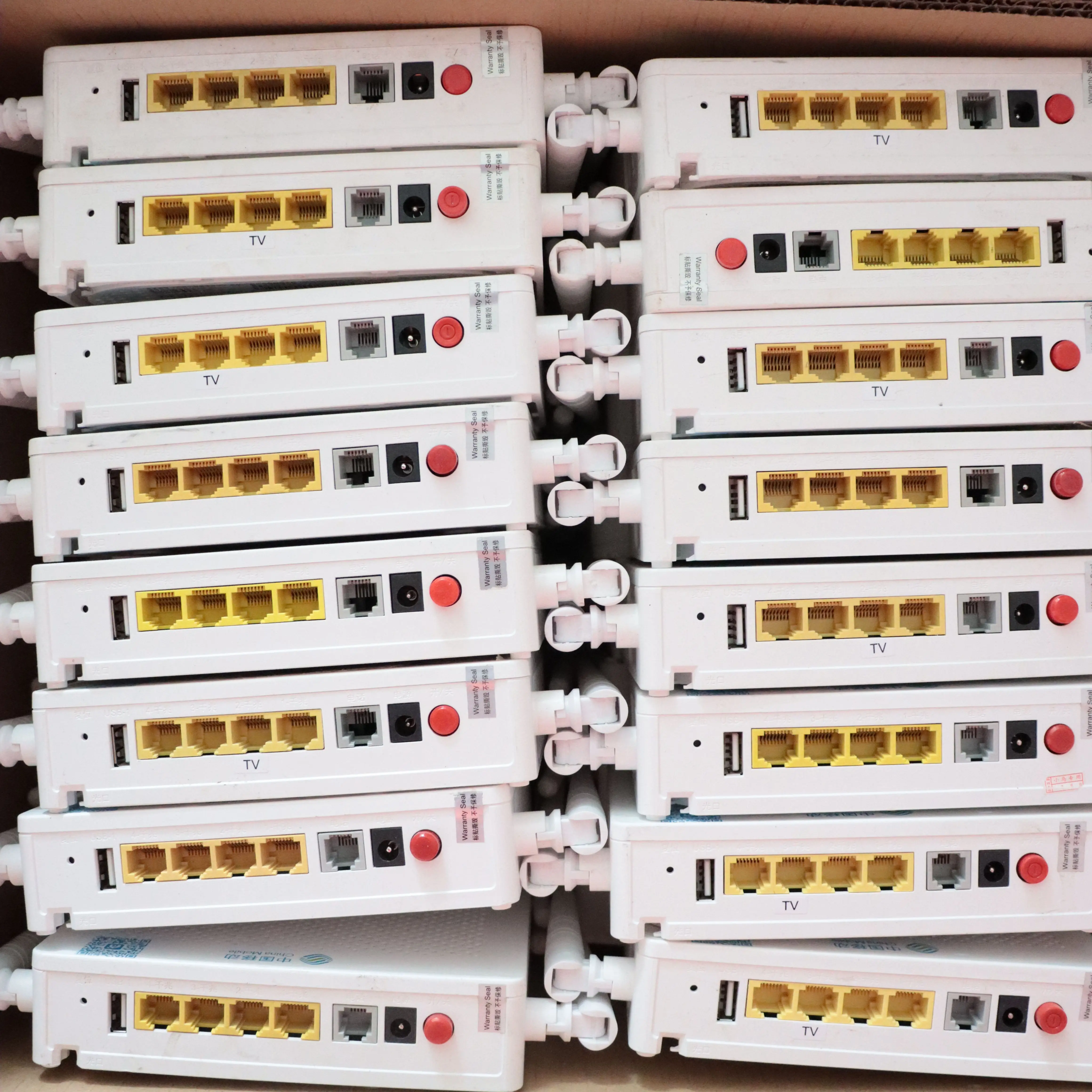 100% Оригинальный бывший в употреблении ONU F673AV9 двухдиапазонный 4ge + 1tel 2usb Ac 5g Wifi Ont Gpon