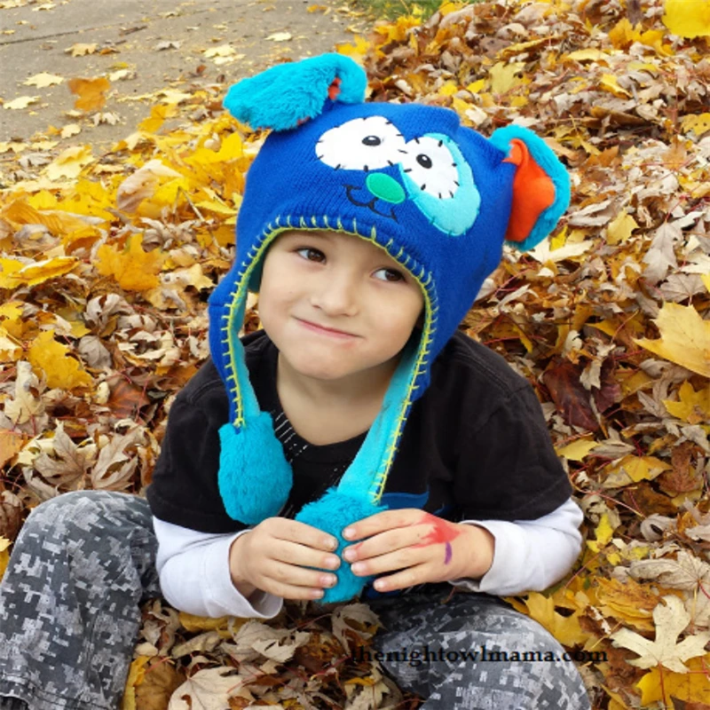 Шапка с подвижным движением шапка детская рождественский подарок изображением