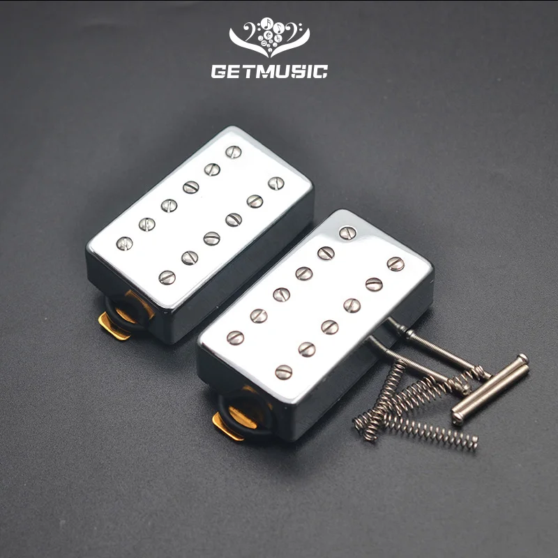 doppel spule 12 loch humbucker pickup für lp elektrische gitarre chrome free global shipping