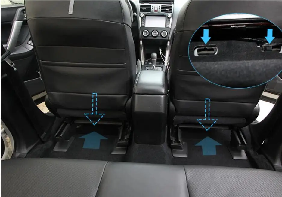 Удлинительная трубка для автомобильного сиденья из АБС-пластика subaru forester outback xv