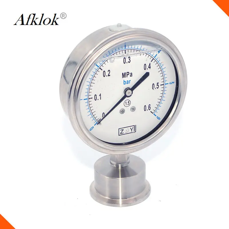 

63mm Sanitary Type Lp Gas Diaphragm Pressure Gauge