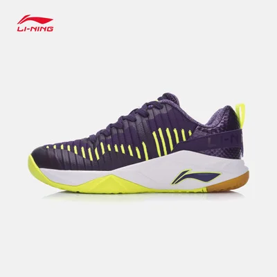 AYTM075-2H Li-Ning/мужские кроссовки для занятий бадминтоном; прочные нескользящие кроссовки с подкладкой; спортивная обувь; AYTM075 SAMJ18 - Цвет: AYTM075-2H