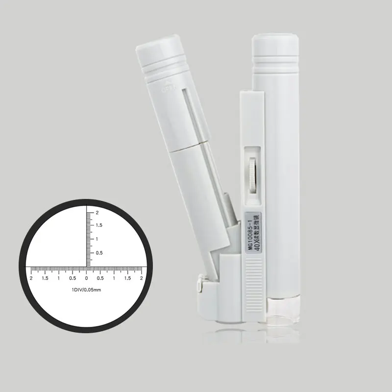 40 80 100 150X карманный мини микроскоп с подсветкой Портативный ювелирное украшение в