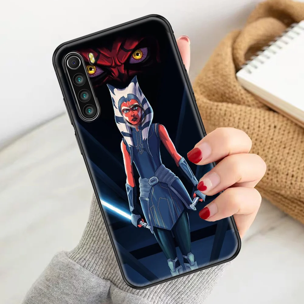 

Movie Ahsokas Tanoe Phone case For Xiaomi Redmi Note 7 7A 8 8T 9 9A 9S 10 K30 Pro Ultra black luxury waterproof pretty prime tpu