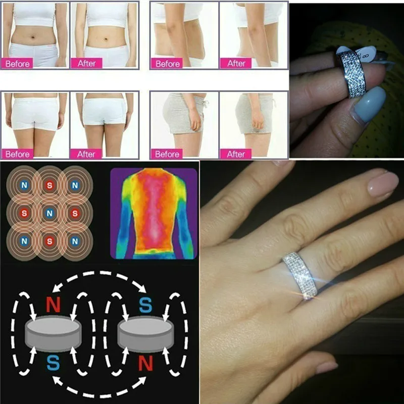 Магнитное кольцо для похудения новое магнитное инструменты фитнеса уменьшения