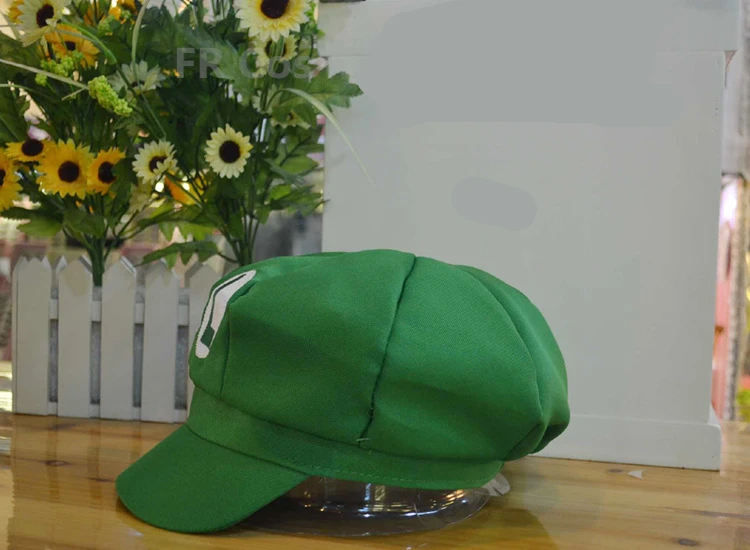 Супер Марио Косплей сомбреро шляпа аниме аксессуары Luigi Bros шляпа бейсбол восьмиугольная кепка