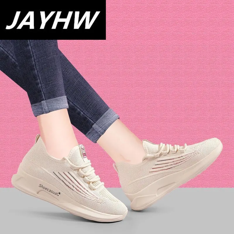 

2021 Women Shoes spring New Women's Vulcanized Shoes Mesh Non-slip Lightweight Sneakers Fashion Women Breathable Casual Shoes