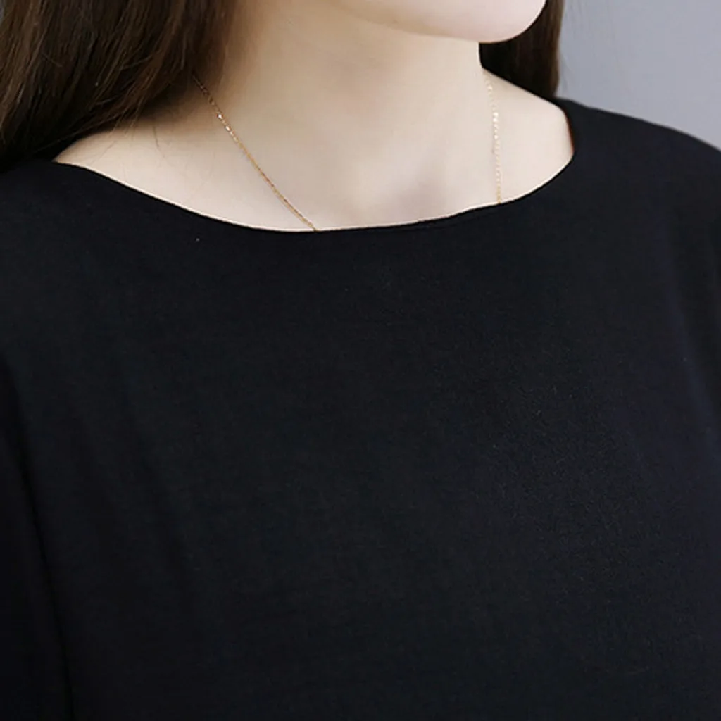 Женское Повседневное платье SAGACE однотонное свободное мини-платье с коротким