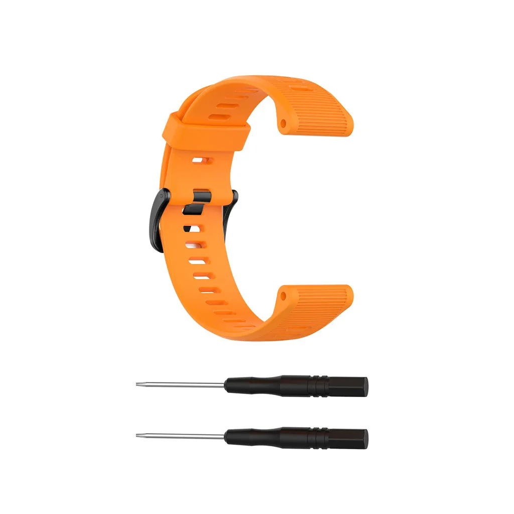 Ouhaobin силиконовый ремешок для Garmin Forerunner 945/935/Fenix 5/Plus силиконовый сменный ремешок 22 мм аксессуары для браслетов