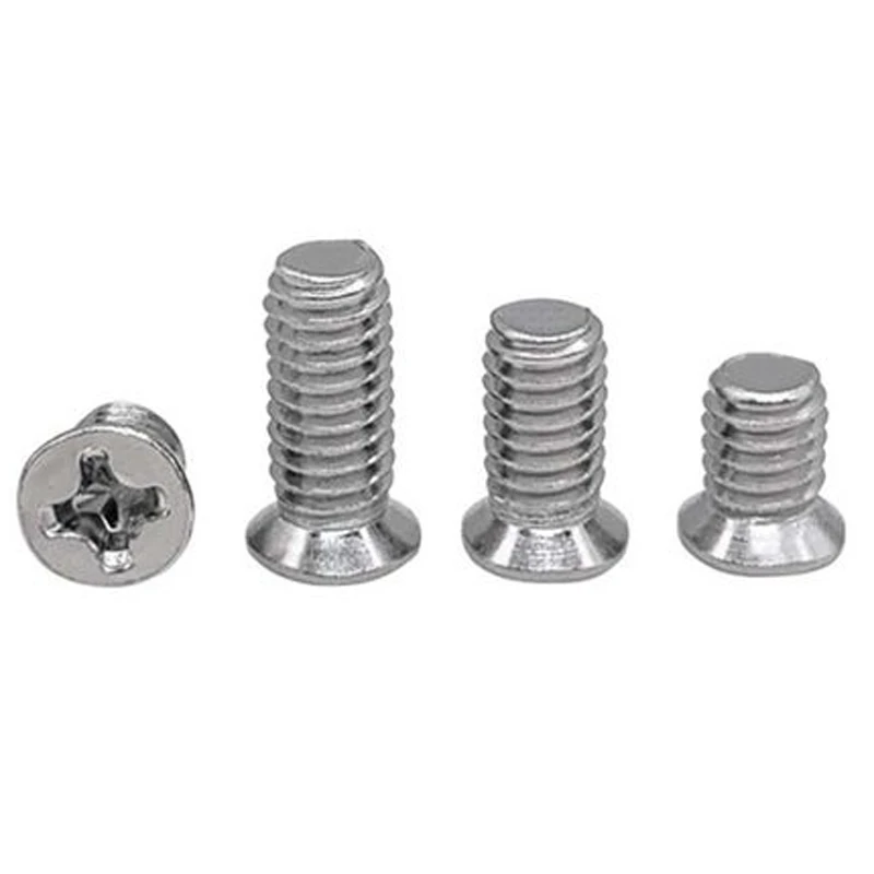 50 шт. M4 Phillips маленький потайной Винт болты держатель с плоской головкой Винты