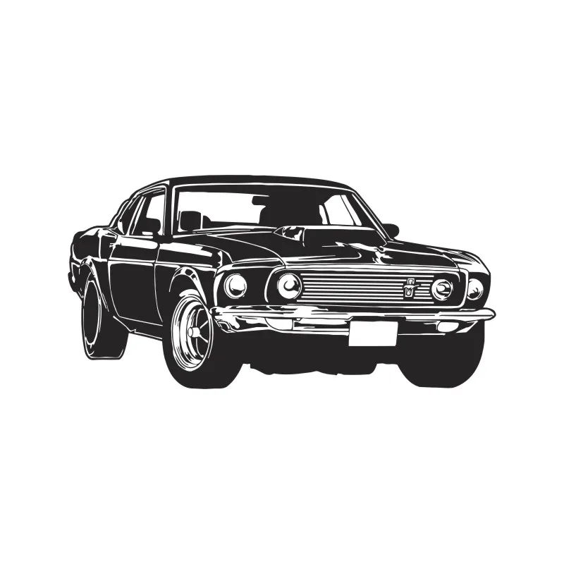 Шелби GT Ford Mustang мышечная Наклейка на стену DIY Декор для дома ПВХ обои детская
