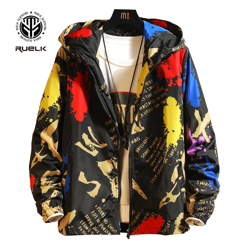 

Men's Jacket Spring and Autumn New Korean Version of The Trend of Loose Camouflage Work Clothes Jacket Male Youth Autumn Hooded