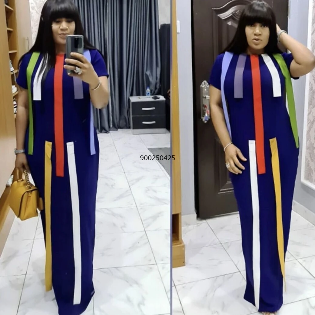 Макси-платье Африке комплект из обуви в африканском стиле платья для женщин