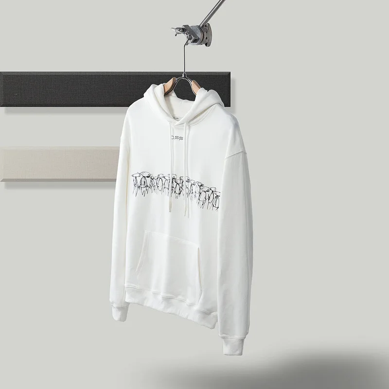 

Trendy brand 2021 new cotton Hoodie owoff fashion arrow men's and women's