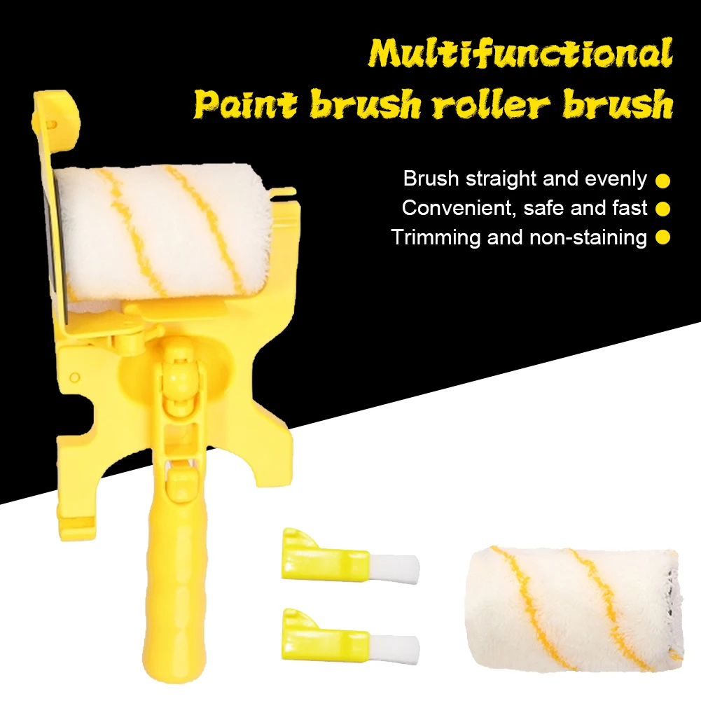 Семейный набор роликовых сколов с кисточкой инструмент для домашней живописи