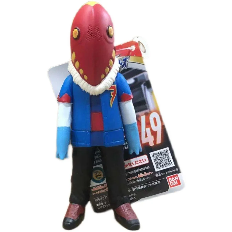 

Bandai Anime Ultraman Trigger: New Generation Tiga 14cm Doll Figure Monster Alien Metron PVC Collection Ornaments Model Toy Gift