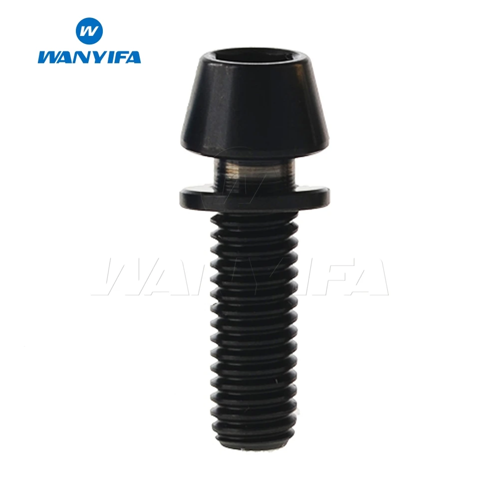 Титановые болты Wanyifa M5 x 16 18 20 мм Gold Rainbow Ti с шайбами бесплатная доставка|titanium bolts