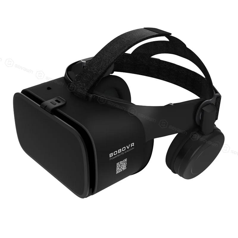BOBO VR Z6 3D очки Виртуальная реальность для смартфона черный Google Cardboard VR гарнитура шлем Стерео BOBOVR для андроид 4,7-6,2'