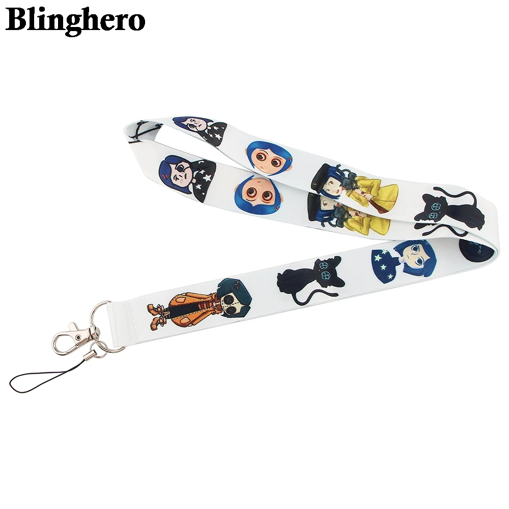 

CB370 Movies Keychain Neck Straps Lanyard Credit Card ID Badge Holder Bag Student Travel Bank Bus Business Card Cover Badge Gift