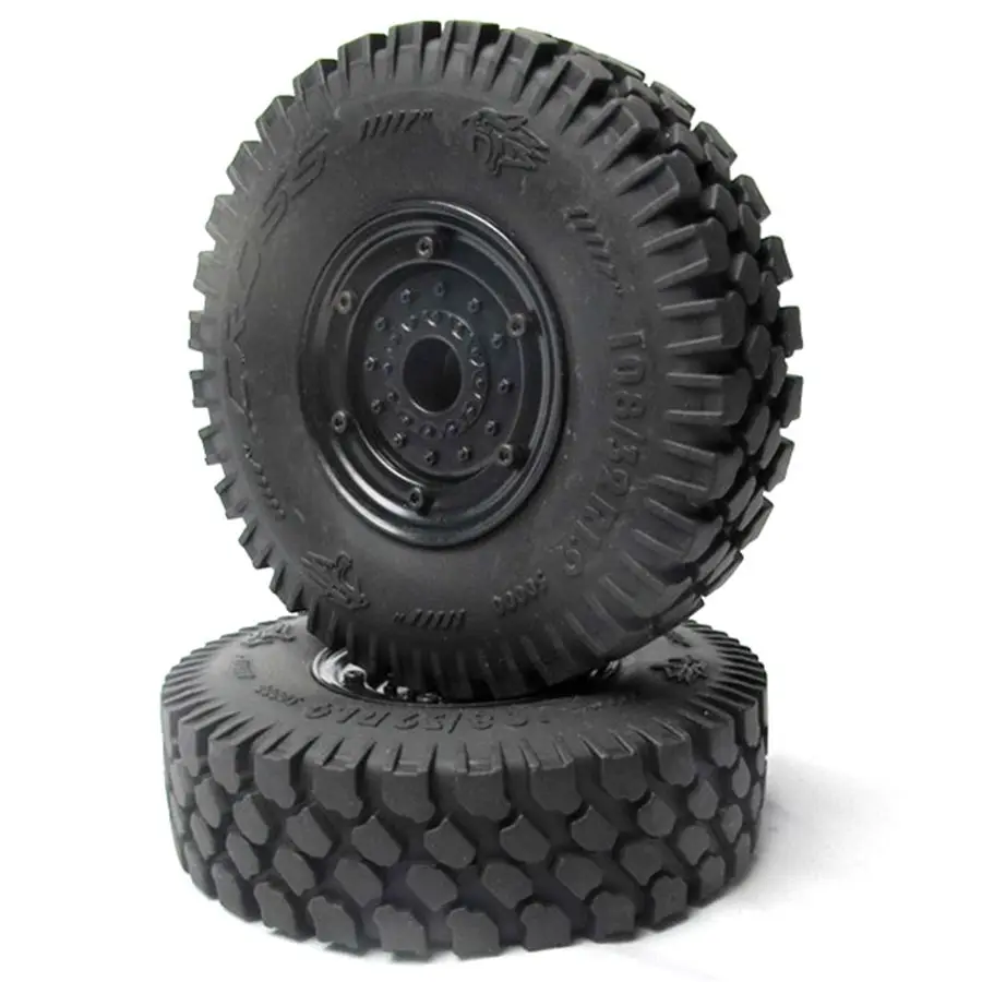 Модель R/C автомобиля 2 шт. 1 9 шина CROSSS гусеничная для 1/10 RC Rock Crawler AXIAL 90046 90047 SCX10 KO2 CS
