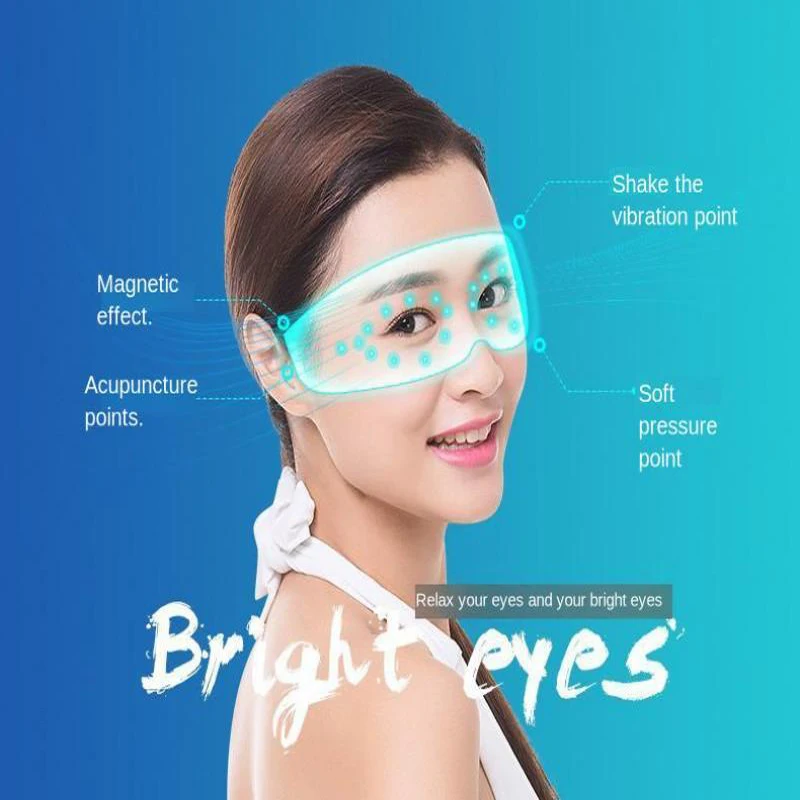 Электрический Вибрационный массажер для глаз устройство ухода за глазами снятия