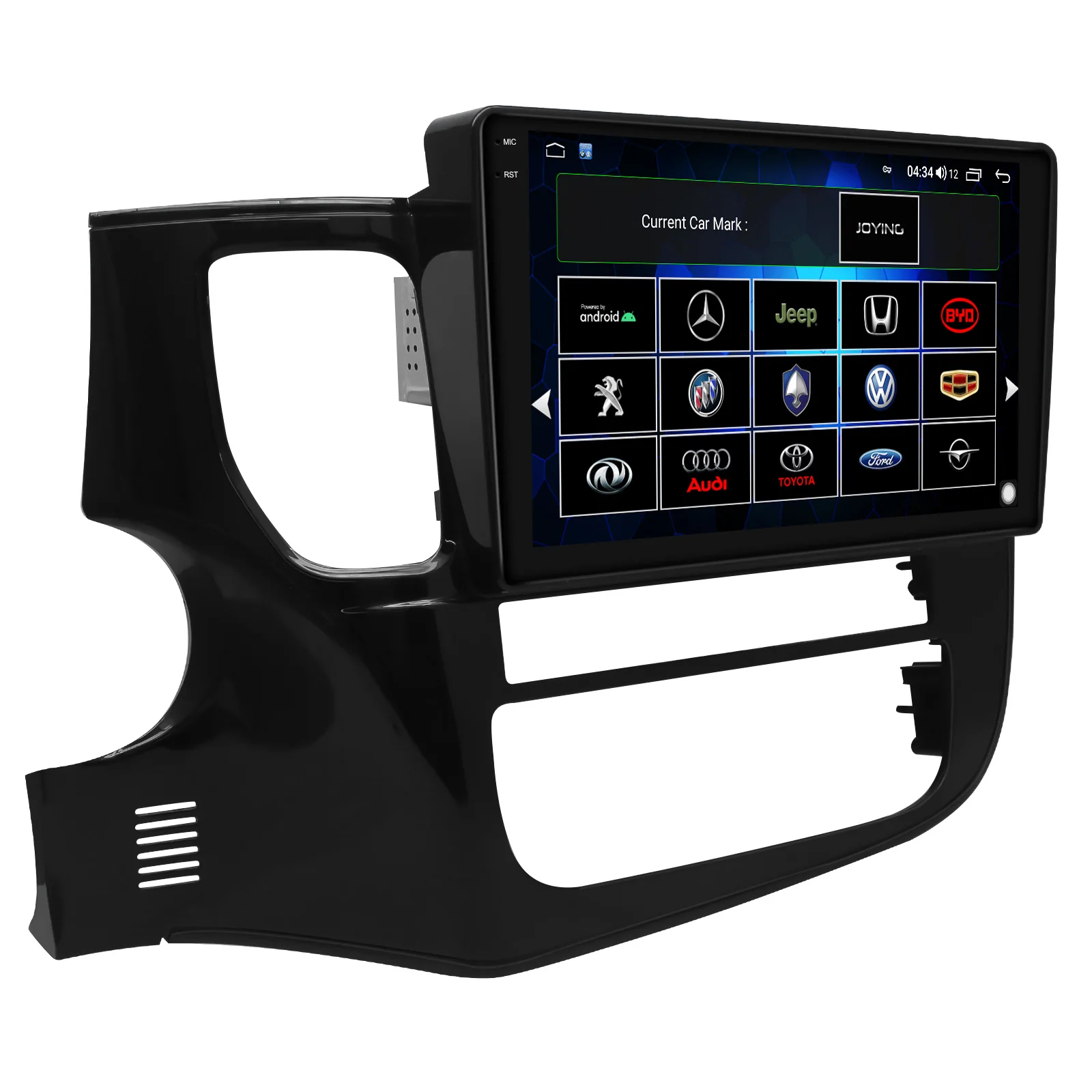 구매 10''Autoradio 1 Din 안드로이드 10 헤드 유닛 자동차 라디오 스테레오 GPS 네비게이션 무선 Carplay For Mitsubishi Outlander 2012 2018 DVR