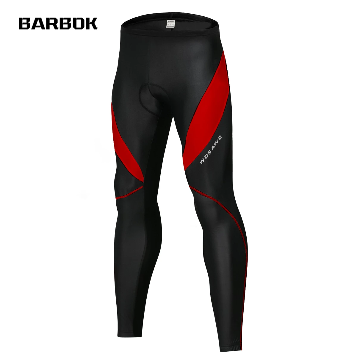 

WOSAWE Winter Fleece Men's Cycling Tights Warm Reflective MTB Bicycle Cycle Pant Trousers Bike MTB Pants with 3D Gel Padded