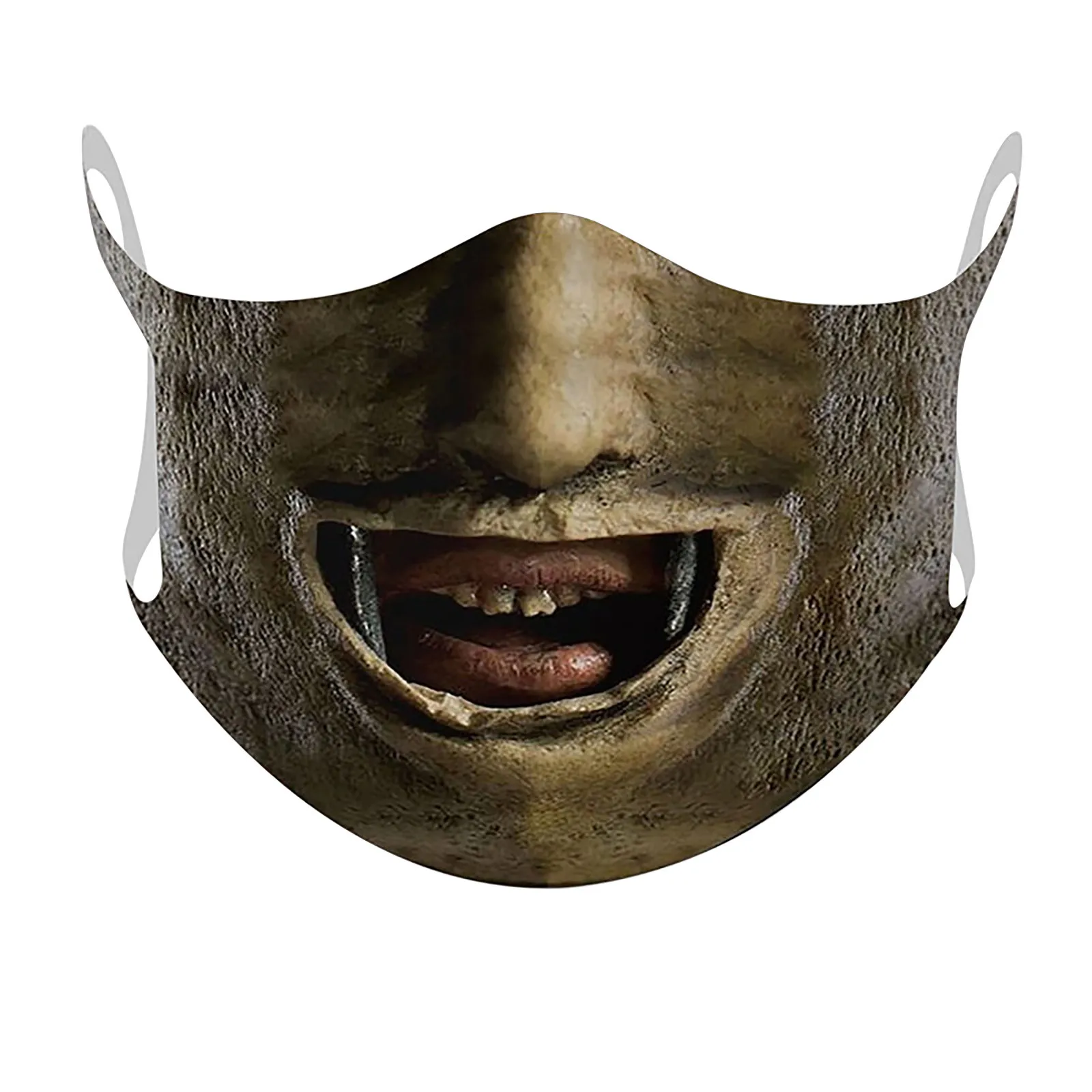 

Защитная маска для Хэллоуина с 3D принтом можно мыть и помещать фильтр Mascarillas Хэллоуин косплей нетканый Mondkapje