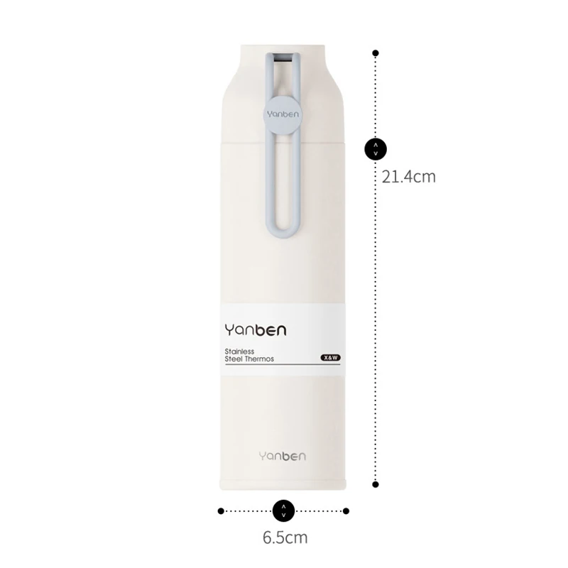 

New Vacuum Flask Thermos 350ml Student Travel Insulated Bottle 304 Stainless Steel Tumlers Water Bottles Eco-frinendly Termos