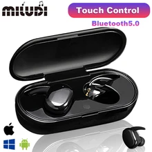 Y30 TWS Wireless Headphones Bluetooth Touch Control Sport Headset Waterproof Microphone Music Earphones Works On All Smartphones