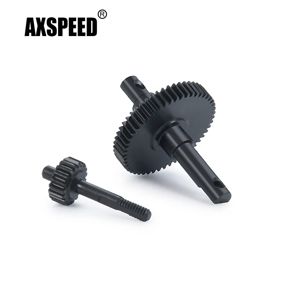 

AXSPEED Gearbox Steel Gear 51T/19T 0.3 for Axial SCX24 AX90081 1/24 RC Crawler Car Truck Accessories Parts