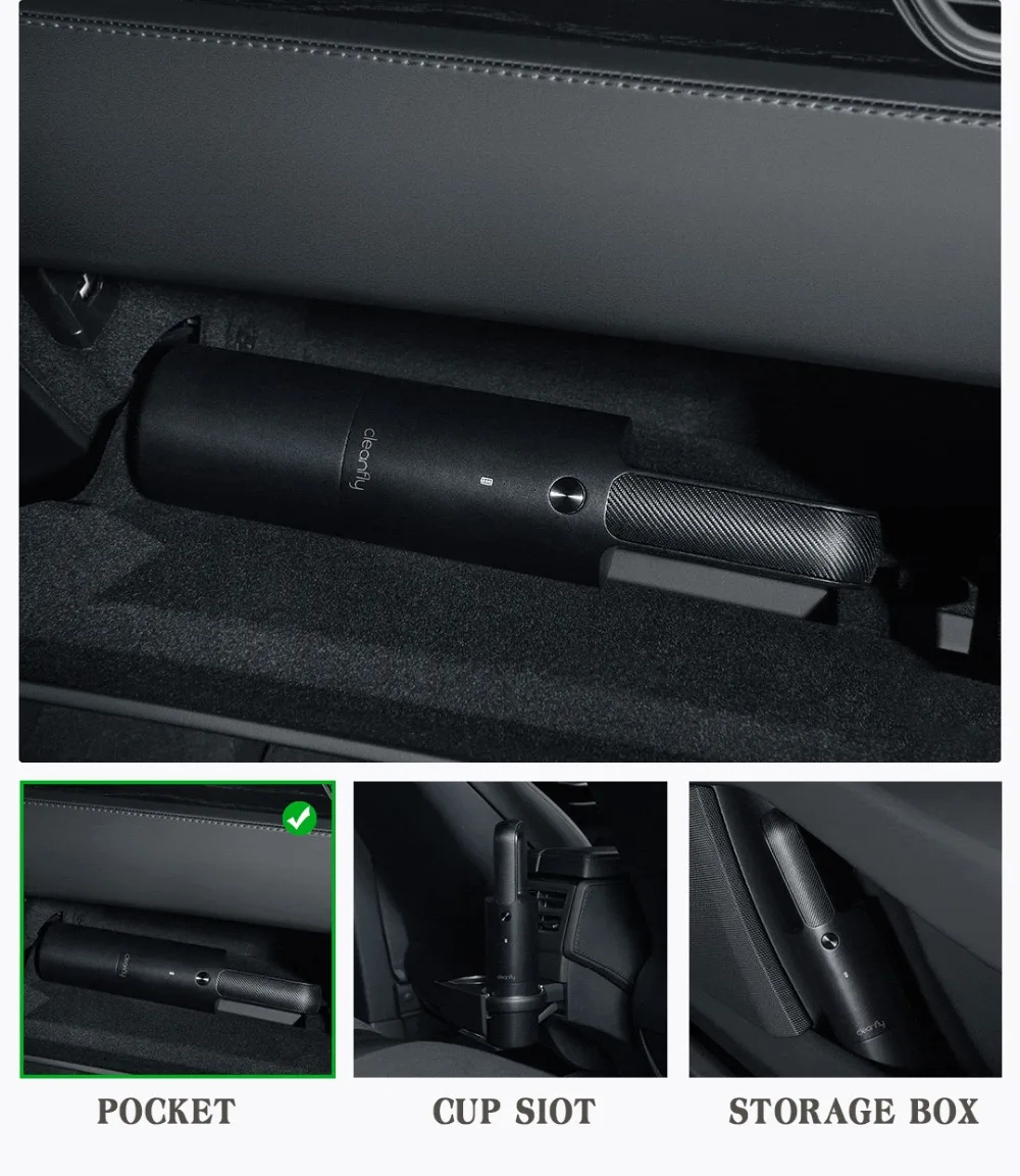 Xiaomi Cleanfly беспроводной мини-пылесос FVQ 12 В 2A Многофункциональный портативный ручной беспроводной моющий автомобильный пылесос