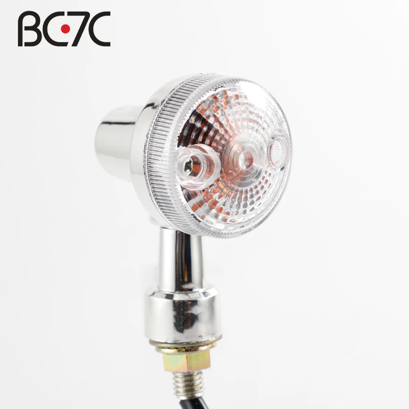 Универсальный указатель поворота для мотоцикла желтый светильник GN125 Cafe Racer Harley