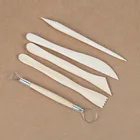 5 шт. набор инструментов для скульптурной глины, профессиональная двухсторонняя глина, гончарная глина, восковая резьба, Шейперы, глина, инструменты для работы с полимерной глиной