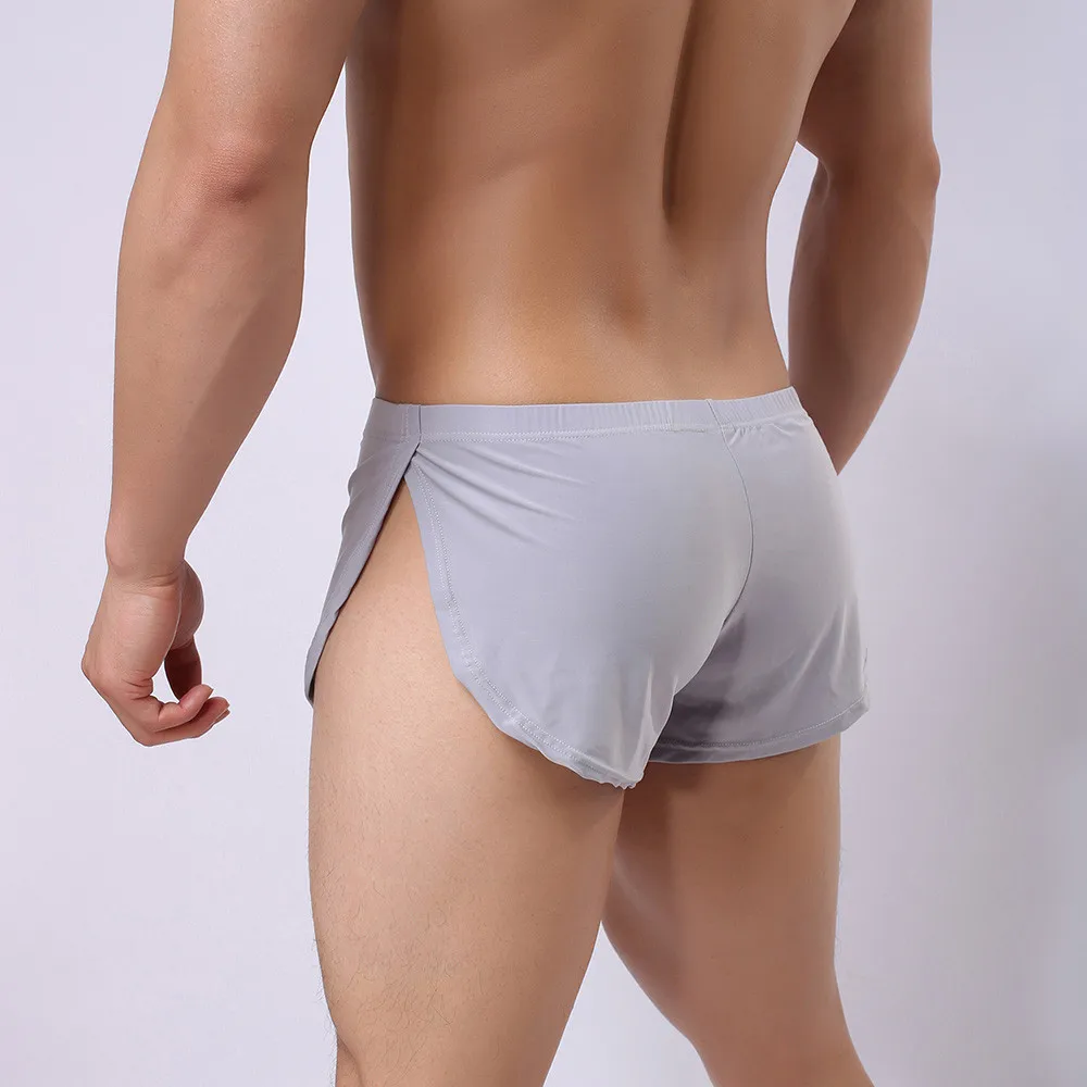 JAYCOSIN мужское нижнее белье Летние Боксеры Шорты Bulge удобные мужские трусы из хлопка мужские однотонные модные Спортивное нижнее белье