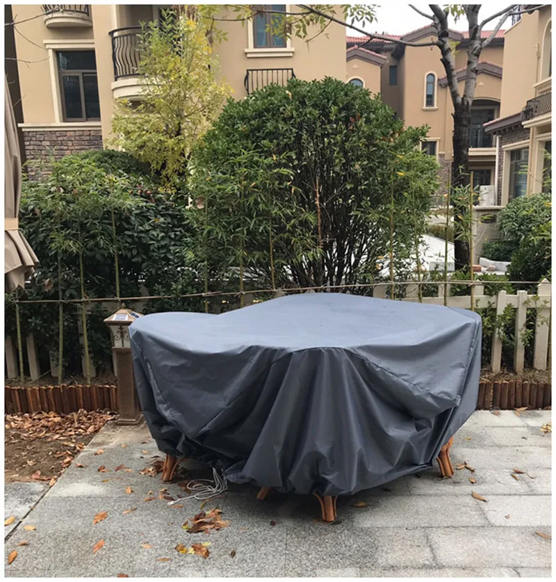 Чехол из брезента для Садового Стола водонепроницаемый пыленепроницаемый