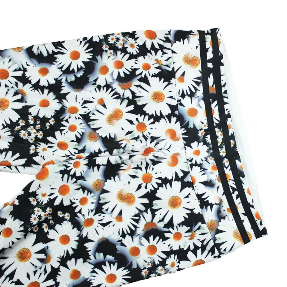 Женские цветочные леггинсы с эффектом пуш-ап облегающие женские джеггинсы