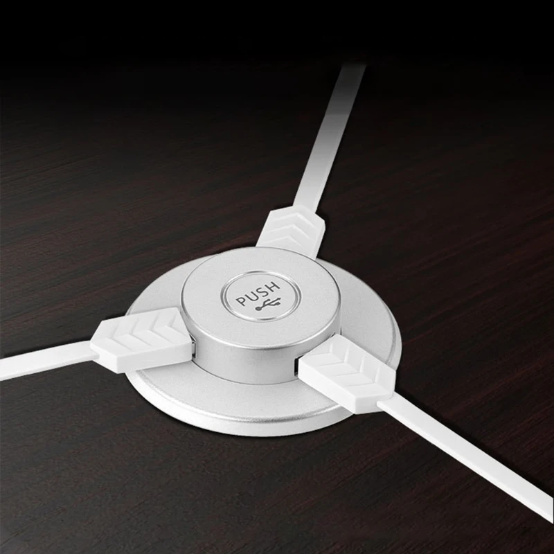 Настольное встраиваемое Зарядное устройство USB подъемный скрытый удлинитель для