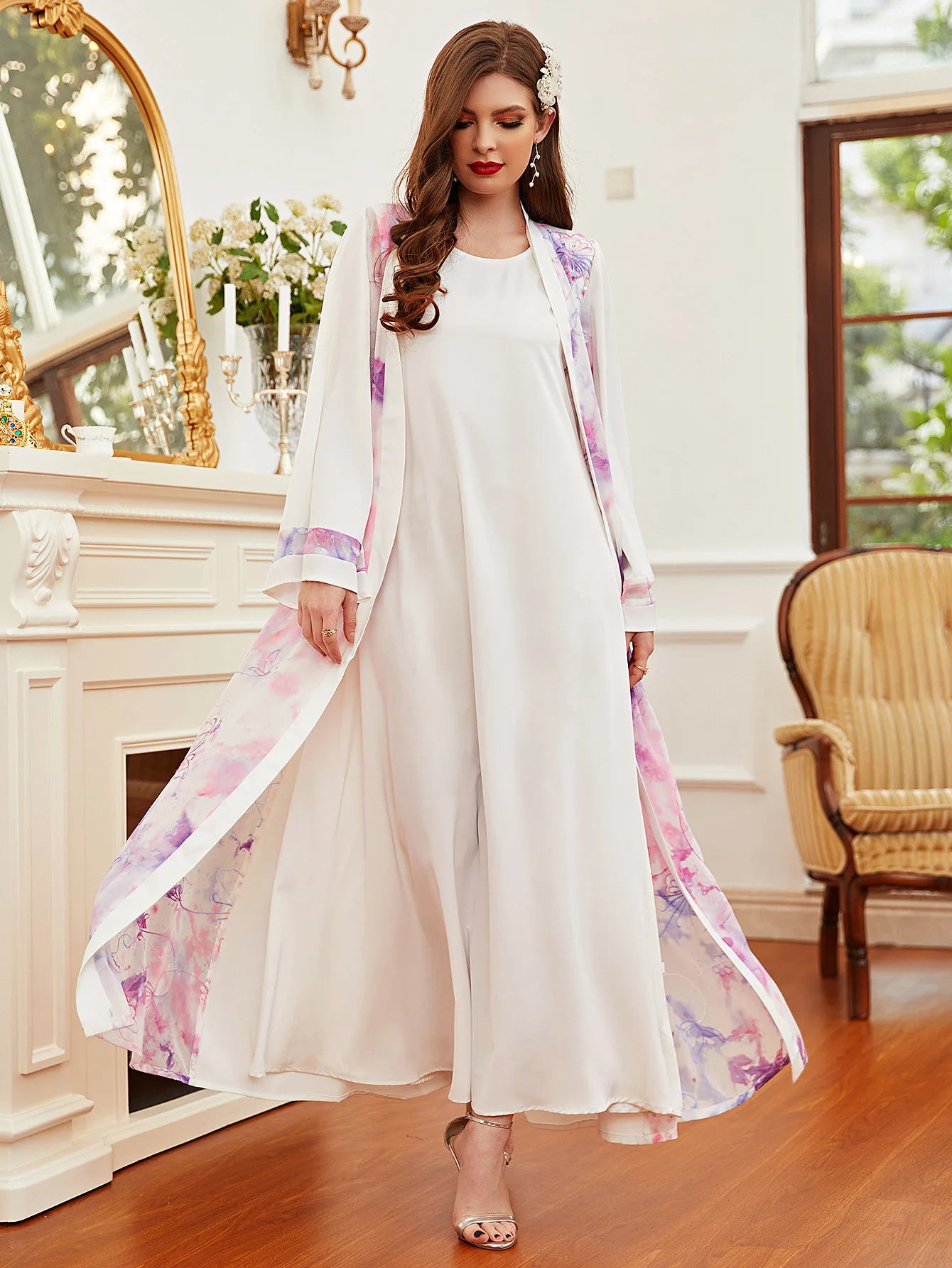 

Ramadan Abaya Dubai Turkey Islam Arabic Muslim Dress Eid Abayas For Women Robe Femme Longue Musulman Caftan Marocain De Soiree