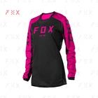 Женские горнолыжные трикотажные изделия http fox, рубашки для горного велосипеда, для внедорожника DH, мотоциклетная Джерси, спортивная одежда для мотокросса, одежда для велосипеда FXR 2021
