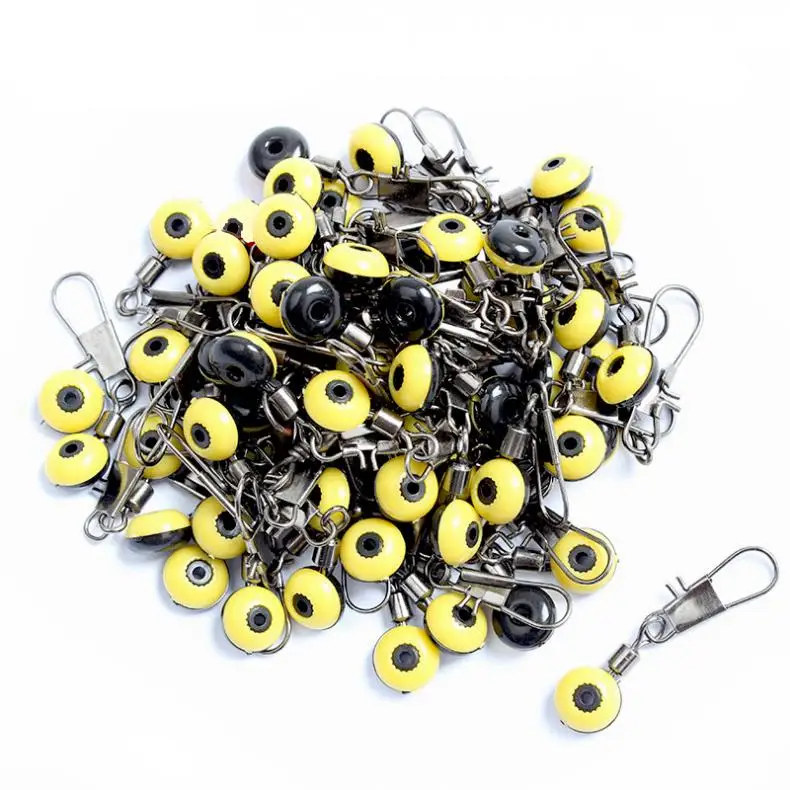 

Fishing Space Beans 100pcs Medium Size Fishing Float Bobber Stops Space Beans Connectors Sea Saltwater Fishing Tools