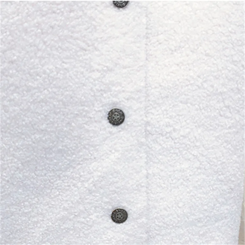 

Winter Women Faux Lamb Fur Coat Single Breasted Warm Lambswool Overcoat Long Casual Plus size Fur Jacket Female Plush Coats