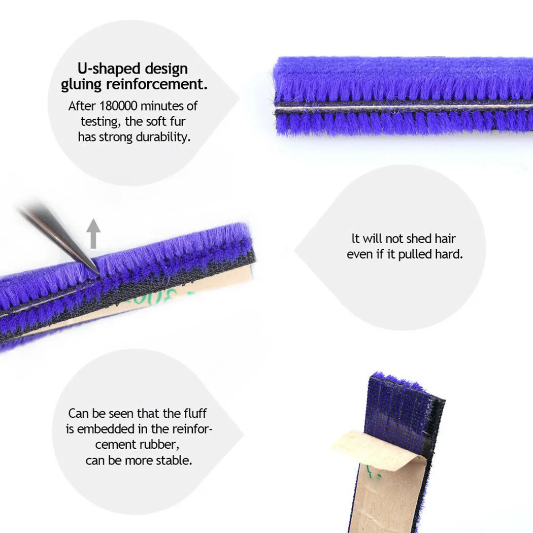 

Мягкие Меховые полоски для пылесоса Dyson V6V7, насадка с прямым приводом, 5 шт./компл.
