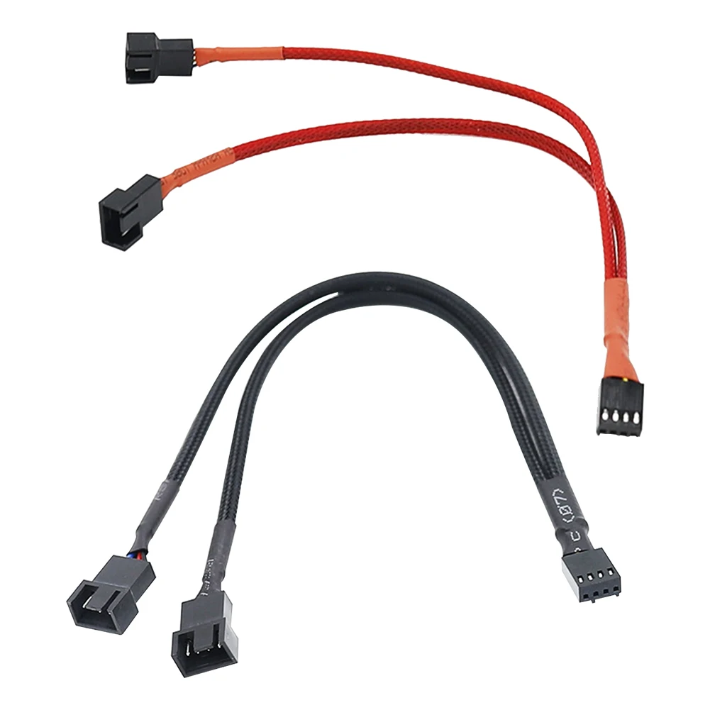 

4 Pin Y Splitter Cable 4 Pin PWM Female to 3/4 Pin Motherboard CPU Fan PC Case Fan cooling accessories Extension Adapter Cable
