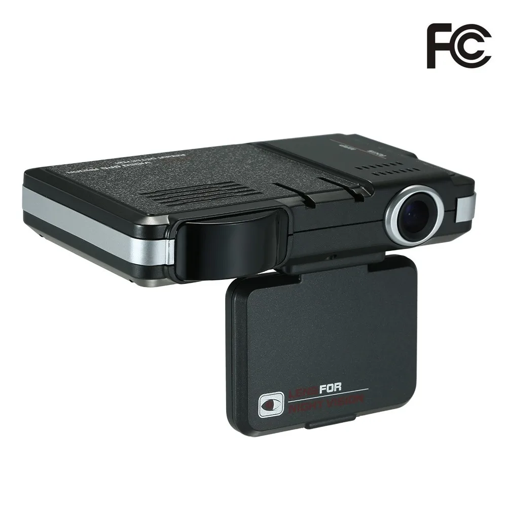 Автомобильный видеорегистратор 2 в 1 лазерный детектор скорости видео/GPS камера